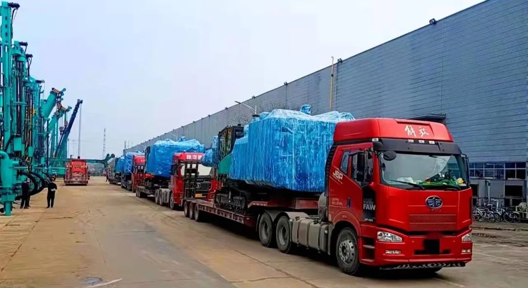 开门红！凿岩设备实现新年首单发货