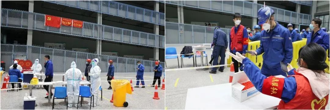 抗疫先锋在行动！志愿者助力核酸采样