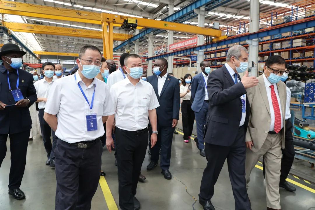 非洲驻华使节走访