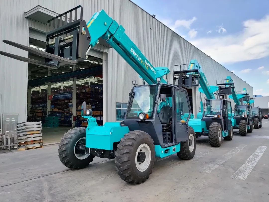 单笔采购金额千万元！伸缩臂叉装车批量出口