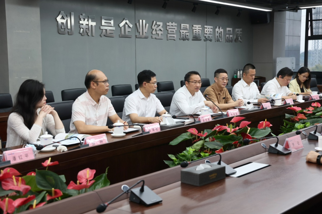 广州工控副总经理张劲泉调研