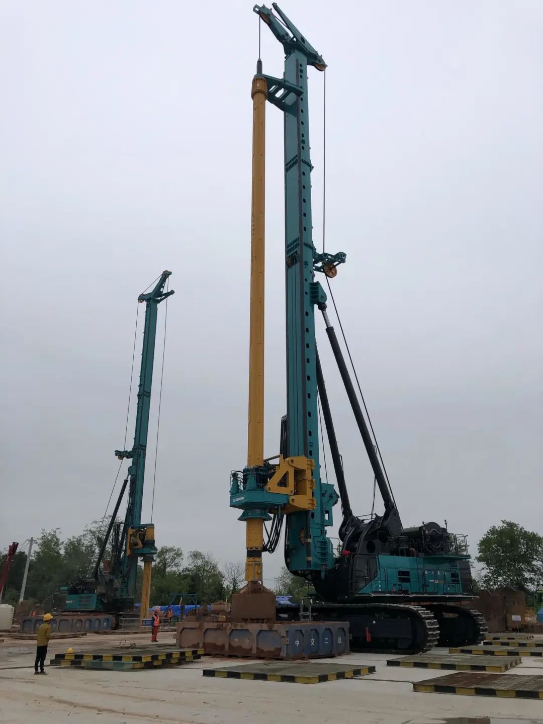 超级“桩”备实力亮剑！携手武汉乐成建设攻克燕矶长江大桥复杂地层施工难题