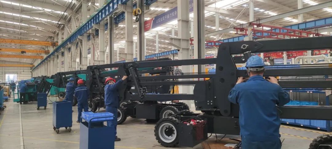 吹响复工“冲锋号”，全力冲刺“开门红”！高空机械复工复产进行时