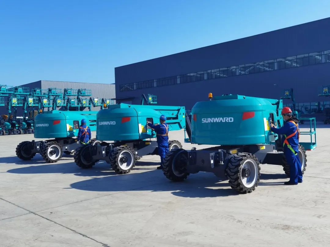 吹响复工“冲锋号”，全力冲刺“开门红”！高空机械复工复产进行时