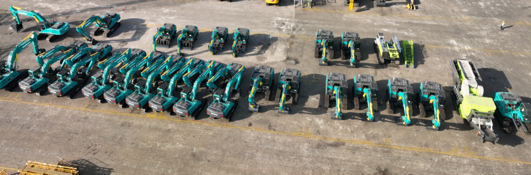 亿元设备“包船”出海！国际市场迎来开门红