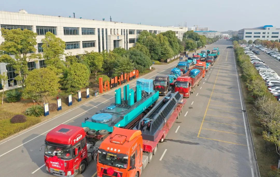 喜迎龙抬头！大吨位PDP工法引孔式静力压桩机出征哥伦比亚