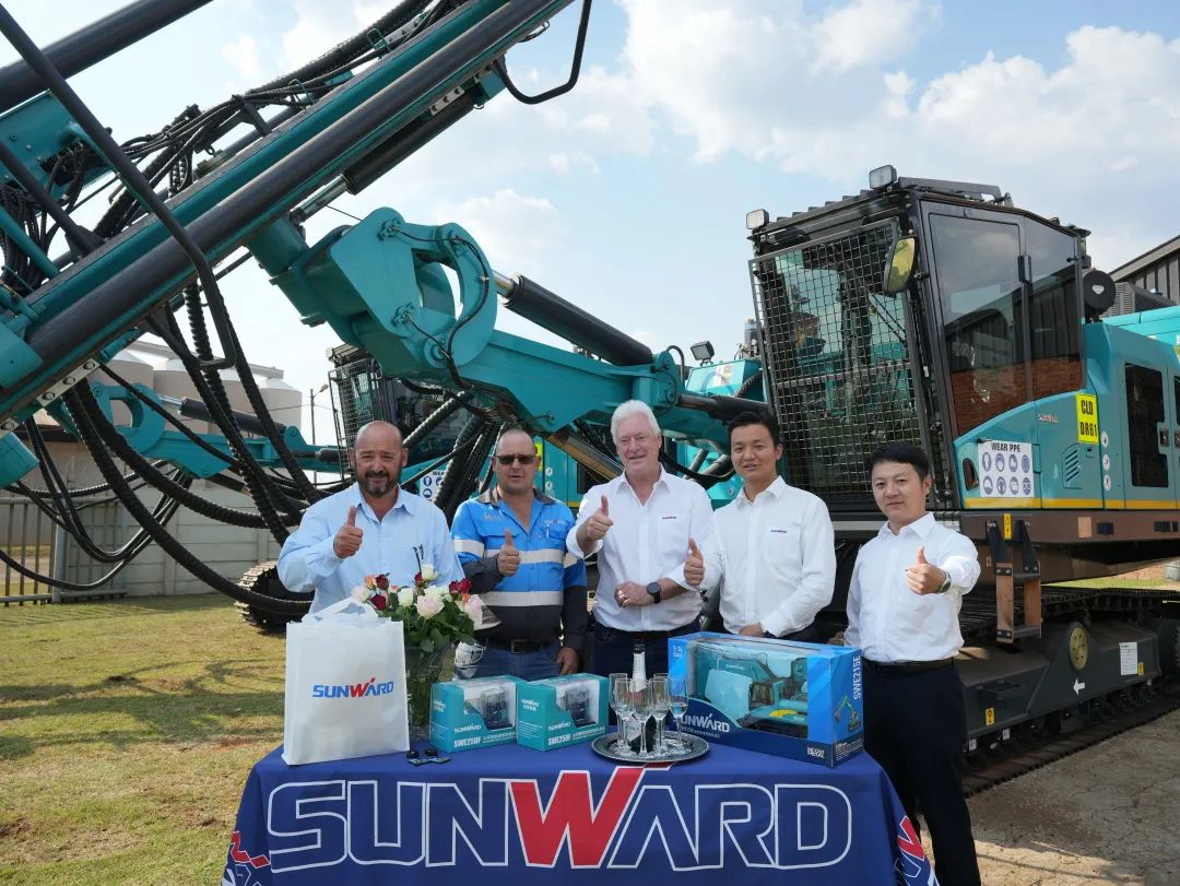 登陆南非，新型凿岩利器交付客户
