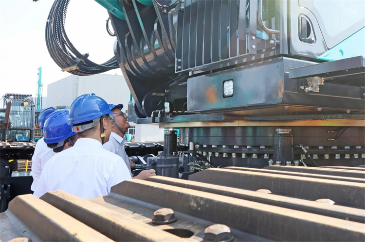 桩工机械再添强将！SWDM800H旋挖钻机顺利下线