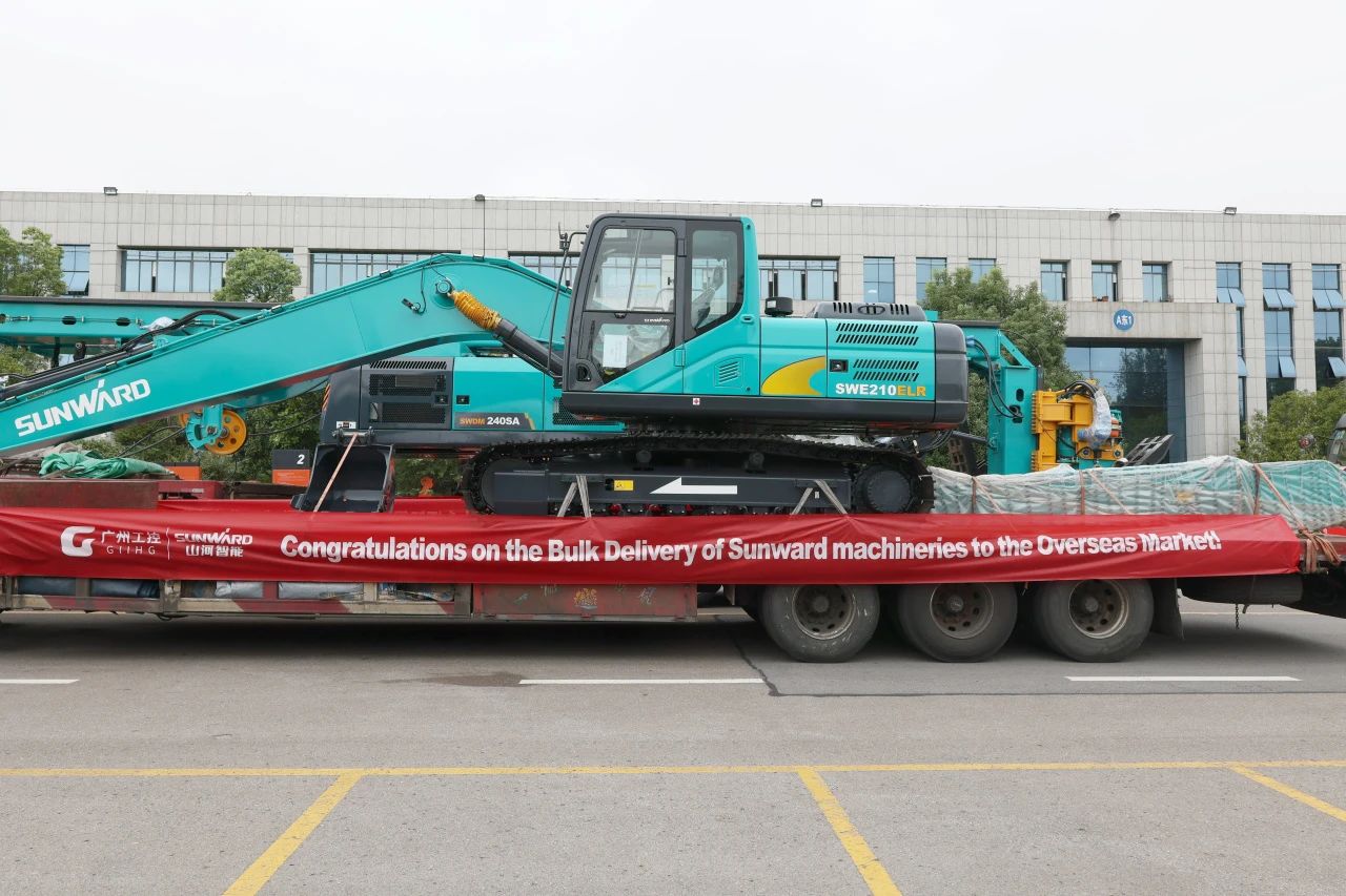 持续进军国际市场！近百台设备集中发货