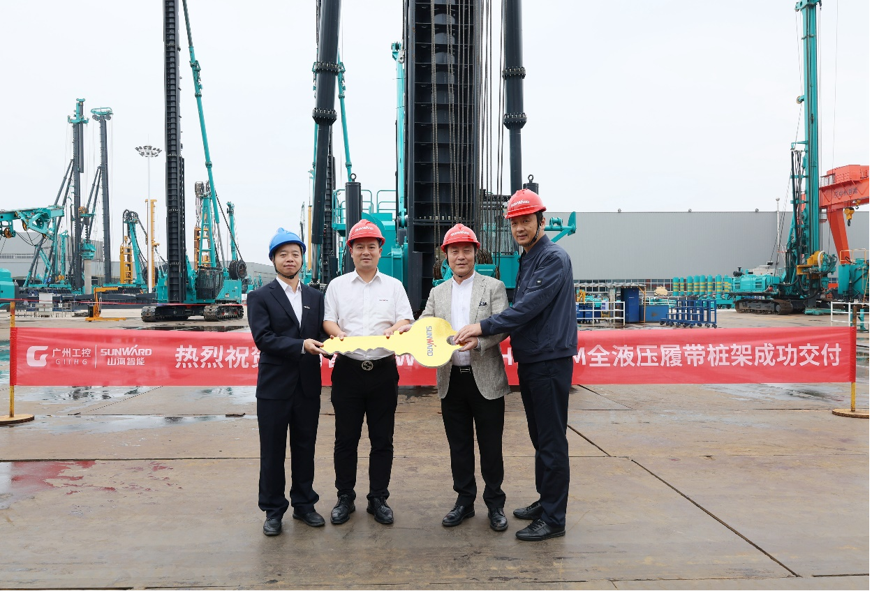 民族品牌获认可！桩架产品交付香港客户