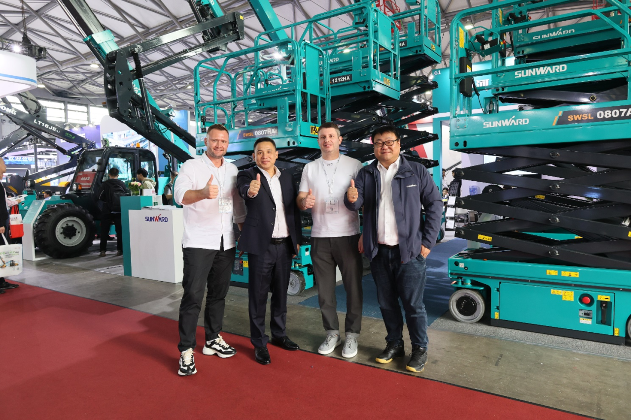 精品出击，闪耀魔都！全系列高空机械亮相2023亚洲国际高空展