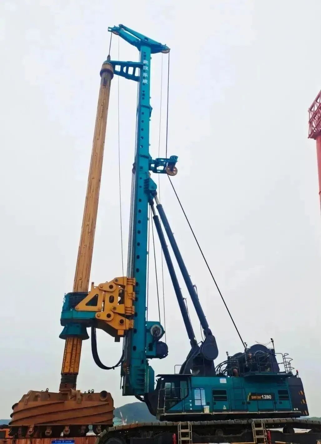 全面告捷！超级旋挖钻机圆满完成甬舟铁路西堠门公铁两用大桥桩基施工任务