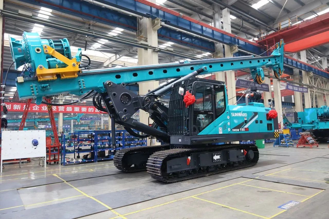 持续火热交付！SWDM190JN旋挖钻机备受全国各地客户青睐