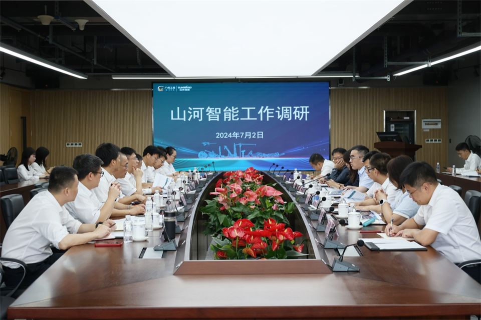 广州工控集团总经理王福铸调研生产经营工作