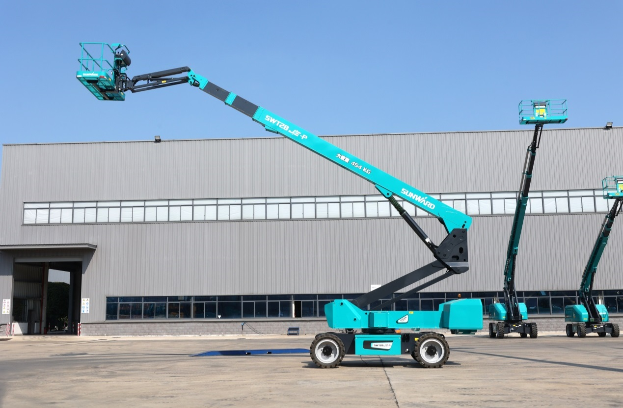 高可靠、高安全、高性能！新一代P系列电动臂式高空作业平台成功下线