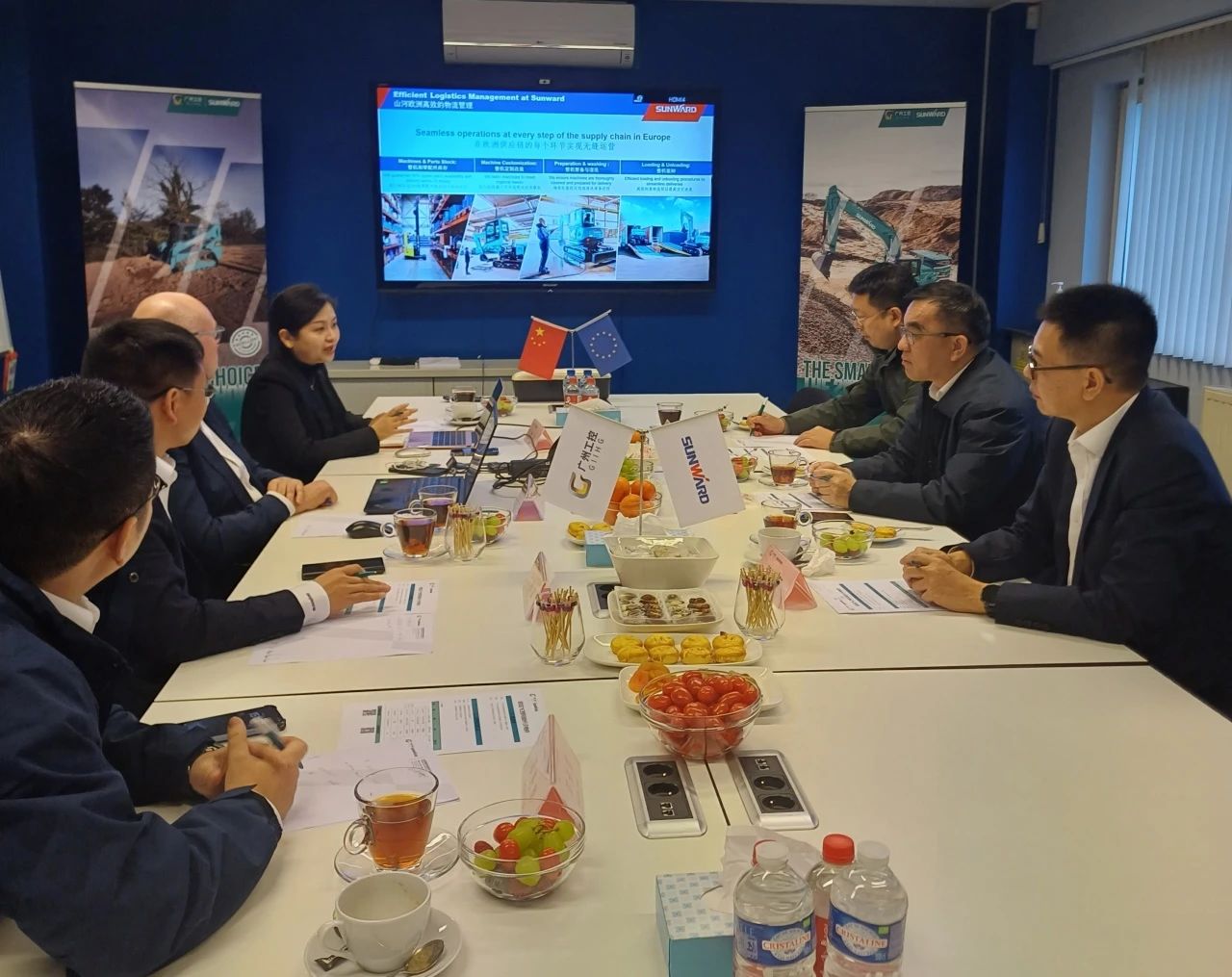 广州工控集团总经理王福铸率队考察欧洲子公司