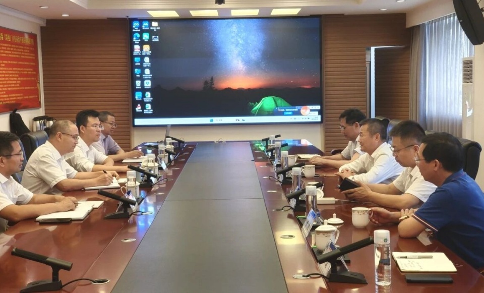 与中国六冶深化合作，达成共识