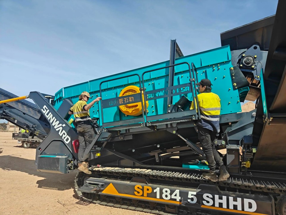 高效环保深受认可！破碎筛分设备首进澳洲市场