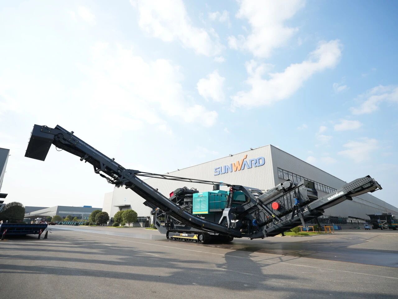 破局国际市场，无惧极寒工况！SP300CTD柴电两用圆锥破碎站成功下线